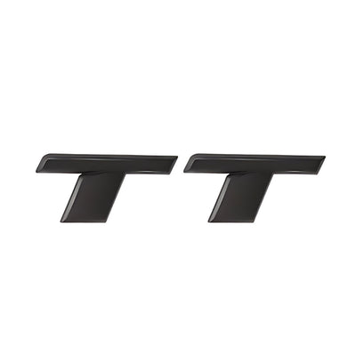 Emblème Audi TT TTS TTRS Avant Arrière - détail du montage - Becquet Voiture