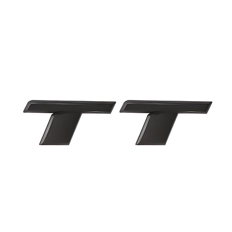 Emblem Audi TT TTS TTRS Vorne Hinten - Montagedetail - Becquet Voiture