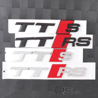 Emblem Audi TT TTS TTRS Vorne Hinten - am Fahrzeug montiert 2 - Becquet Voiture