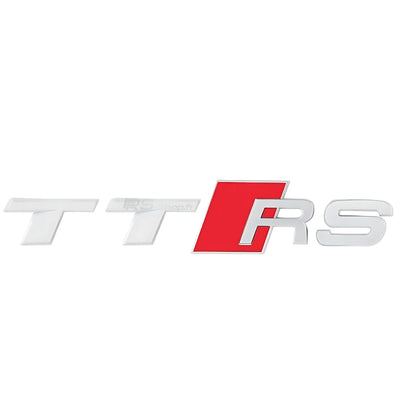 Emblème Audi TT TTS TTRS Avant Arrière - vue arrière - Becquet Voiture