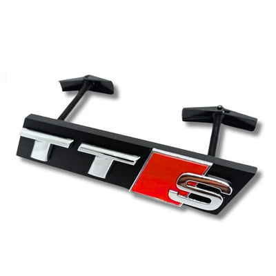 Emblème Audi TT TTS TTRS Avant Arrière - vue de face 2 - Becquet Voiture