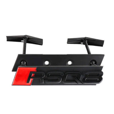 Emblème Badge Audi RS3 RS4 RS5 RS6 RS7 RSQ3 RSQ8 TTRS - détail du montage 3 - Becquet Voiture
