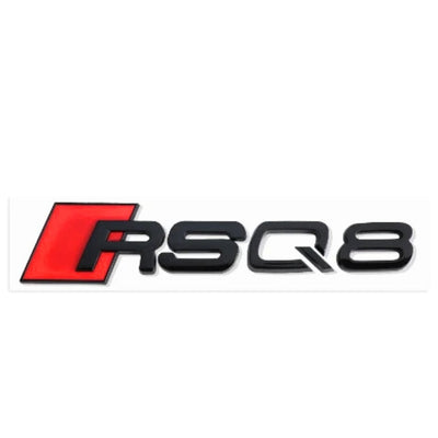 Emblème Badge Audi RS3 RS4 RS5 RS6 RS7 RSQ3 RSQ8 TTRS - installé sur véhicule 3 - Becquet Voiture