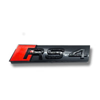 Emblème Badge Audi RS3 RS4 RS5 RS6 RS7 RSQ3 RSQ8 TTRS - vue de dessus 2 - Becquet Voiture