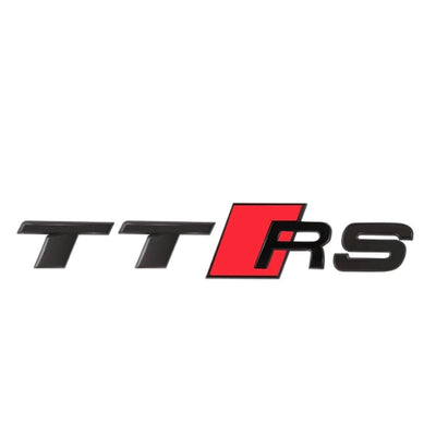 Emblème Badge Audi RS3 RS4 RS5 RS6 RS7 RSQ3 RSQ8 TTRS - vue de profil 4 - Becquet Voiture