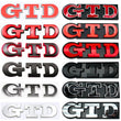 Emblème Badge GTD VW Golf 5 6 7 Avant Arrière