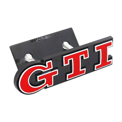 Emblème Badge Logo GTI VW Golf 4 5 6 7 - installé sur véhicule - Becquet Voiture