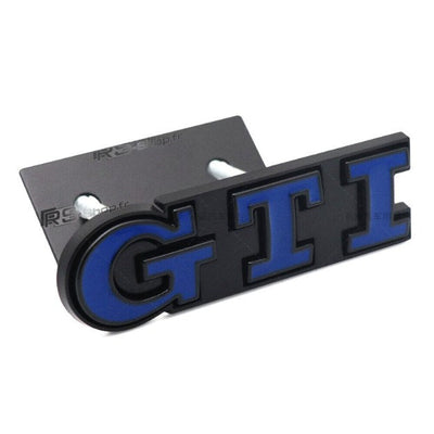 Emblème Badge Logo GTI VW Golf 4 5 6 7 - vue arrière 2 - Becquet Voiture