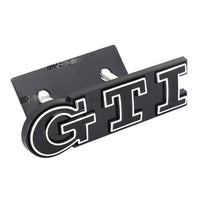 Emblème Badge Logo GTI VW Golf 4 5 6 7 - vue de face 2 - Becquet Voiture