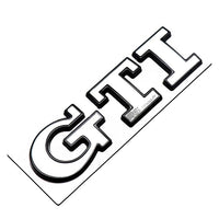 Emblème Badge Logo GTI VW Golf 4 5 6 7 - vue rapprochée 2 - Becquet Voiture