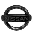 Emblème Badge Nissan Noir Chrome Rouge Avant Arrière