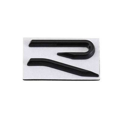 Emblème Badge R Golf 8 Nouvelle Génération - vue arrière 2 - Becquet Voiture