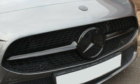 Emblème calandre Mercedes étoile miroir - détail du montage - Becquet Voiture