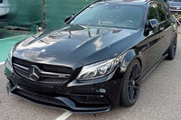Emblème calandre Mercedes étoile sport - installé sur véhicule - Becquet Voiture