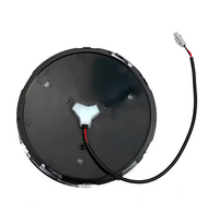 Emblème calandre Mercedes lumineux LED noir brillant - vue de trois-quarts - Becquet Voiture