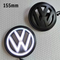 Emblème Calandre VW Lumineux LED Étanche 120-155mm - packshot studio - Becquet Voiture
