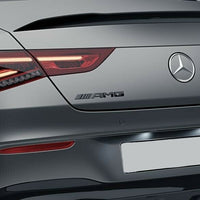 Emblème coffre AMG Mercedes noir - vue de face - Becquet Voiture