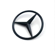 Emblème coffre Mercedes étoile noir