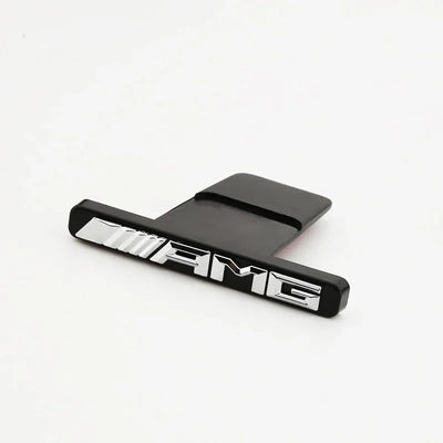 Emblème de Calandre Chromé Mercedes AMG - vue de dessus - Becquet Voiture