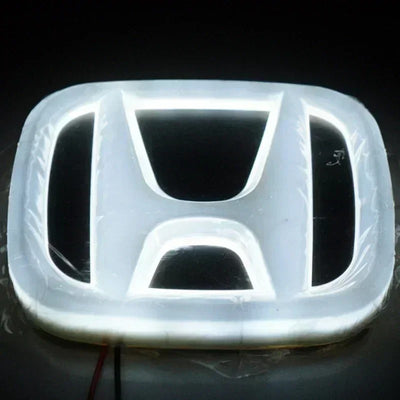 Emblème de calandre Honda Lumineux - installé sur véhicule - Becquet Voiture
