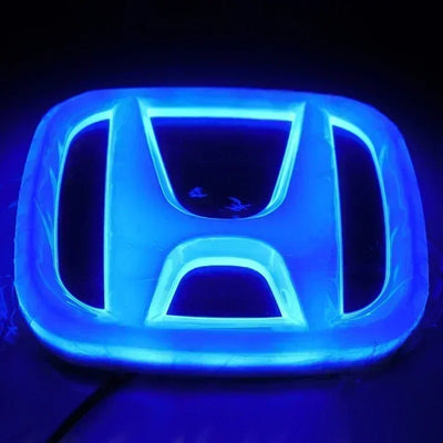 Emblème de calandre Honda Lumineux - vue arrière - Becquet Voiture