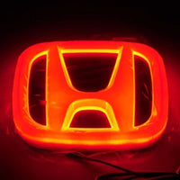 Emblème de calandre Honda Lumineux - vue de trois-quarts - Becquet Voiture