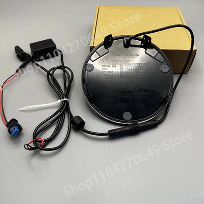 Emblème de calandre Volkswagen Golf 8 Lumineux - vue arrière - Becquet Voiture
