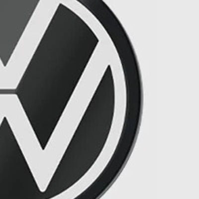 Emblème de calandre Volkswagen Golf 8 Lumineux - vue de face - Becquet Voiture