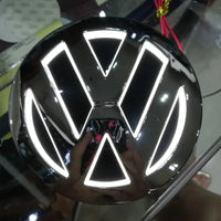 Emblème de calandre Volkswagen Lumineux - vue arrière - Becquet Voiture