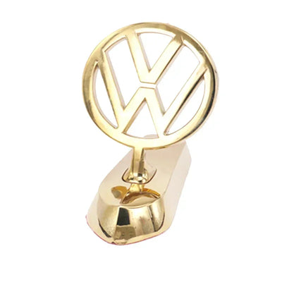 Emblème de Capot Chromé Volkswagen Golf Polo Passat - vue de dessus - Becquet Voiture