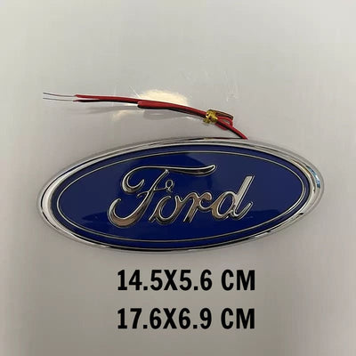 Emblème Ford LED Lumineux 4D pour F150 et Focus - installé sur véhicule - Becquet Voiture