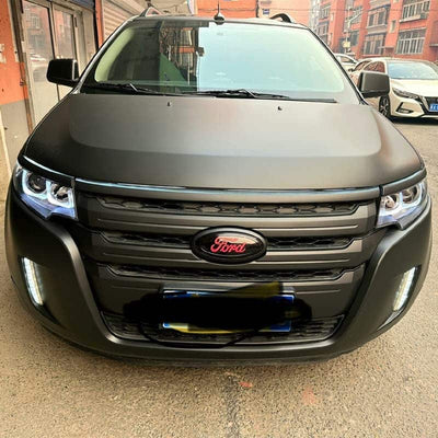 Emblème Ford LED Lumineux 4D pour F150 et Focus - vue rapprochée - Becquet Voiture