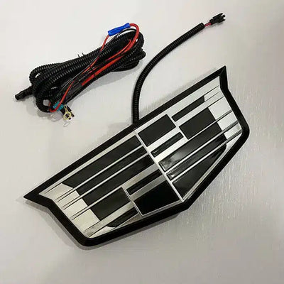 Emblème LED Cadillac Escalade Avant Arrière Kit - vue de face - Becquet Voiture
