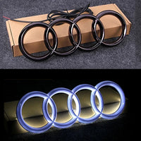 Emblème LED Calandre Avant Audi A3 A4 A5 Q5 - vue de profil 2 - Becquet Voiture