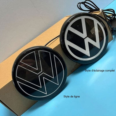 Emblème LED Dynamique VW Tiguan 2012-2017 Étanche - vue de face - Becquet Voiture