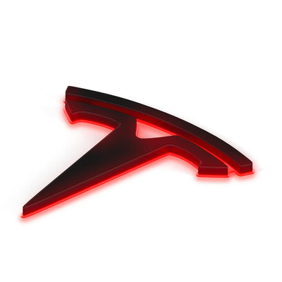 Emblème LED Tesla Coffre Model 3 Y X S Frein - en situation - Becquet Voiture
