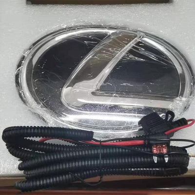Emblème Lexus LED Lumineux Dynamique 163mm 175mm - vue de profil - Becquet Voiture