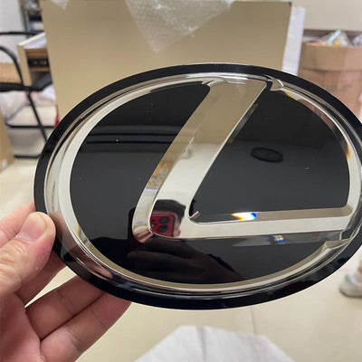 Emblème Lexus LED Lumineux Dynamique 163mm 175mm - vue de trois-quarts - Becquet Voiture