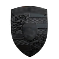 Emblème Logo Porsche Cayenne 911 Multi-Finitions - installé sur véhicule - Becquet Voiture