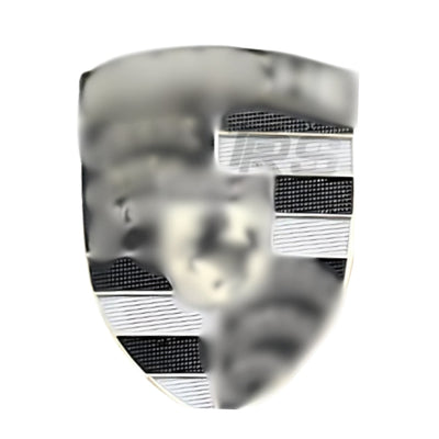 Emblème Logo Porsche Cayenne 911 Multi-Finitions - vue arrière - Becquet Voiture