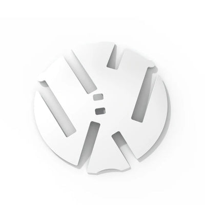 Emblème Logo VW Noir 3D Brillant Mat Carbone Golf Polo - en situation 2 - Becquet Voiture
