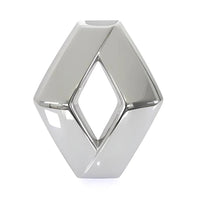 Emblème Losange Renault Noir Avant Arrière - packshot studio - Becquet Voiture