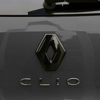 Emblème Losange Renault Noir Avant Arrière - vue de profil - Becquet Voiture
