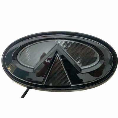 Emblème Lumineux Infiniti RGB LED Q50 Q60 Q70 - vue de dessus - Becquet Voiture