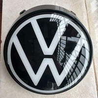 Emblème Lumineux LED VW ID.3 Calandre Avec Bandes LED - vue de profil - Becquet Voiture