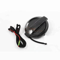 Dynamic Illuminated Nissan LED Grille Emblem 12V - rear view - Becquet Voiture