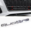 Emblème Quattro 3D Calandre Audi A3 A4 A6 Q5