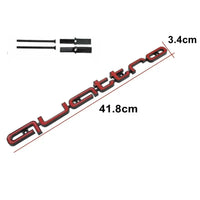 Emblème Quattro 3D Calandre Audi A3 A4 A6 Q5 - vue de trois-quarts - Becquet Voiture
