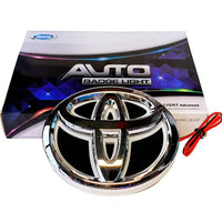 Emblème Toyota Lumineux LED pour RAV4, Highlander, Yaris - packshot studio - Becquet Voiture