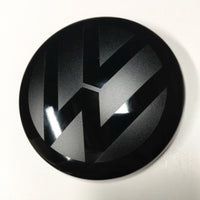 Emblèmes Avant et Arrière Noirs Logos VW Passat B7 - vue arrière - Becquet Voiture